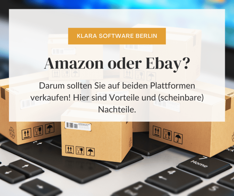 Vorteile und Nachteile des Verkaufs auf Amazon und Ebay